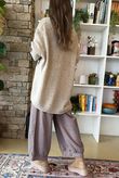 Big Softie Amour Slouch Knit Jumper Mocha Marl /12=